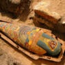Photograph of an Egyptian sarcophagus